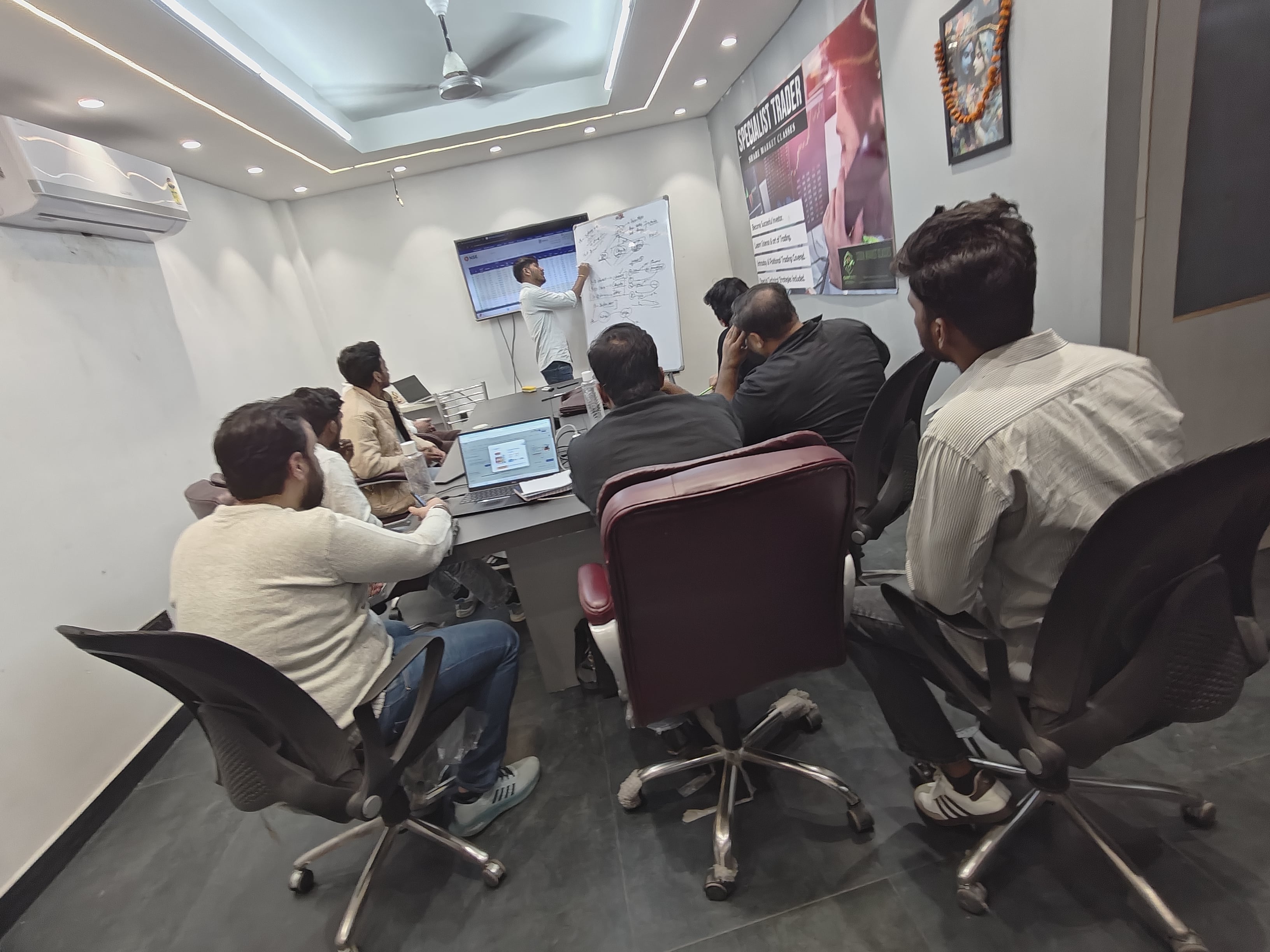 Mentorship and live market training environment