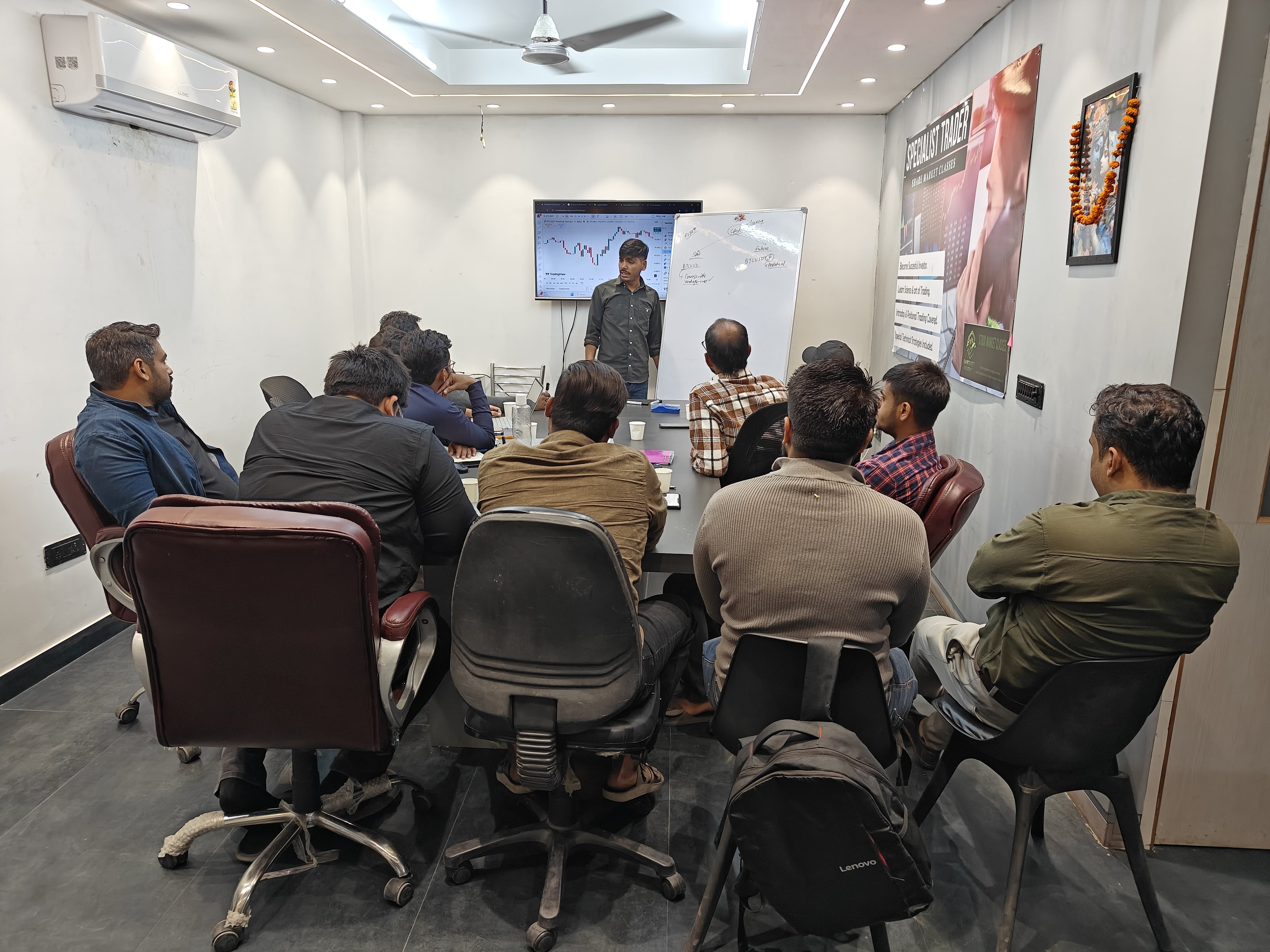 Gain Taker Academy learning area and office interiors